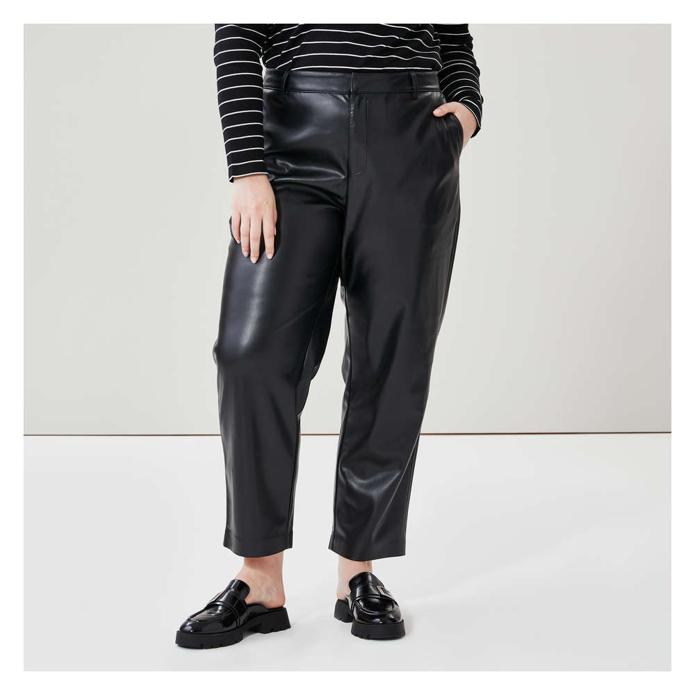 Leather trousers size 20 hotsell